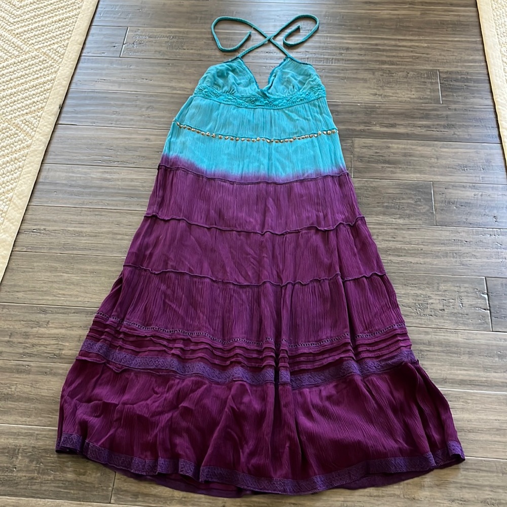 Maxi summer dress size M